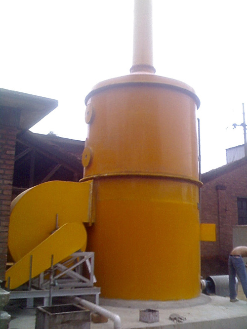 山東臨清飛翔化工廢氣凈化塔玻璃鋼風機